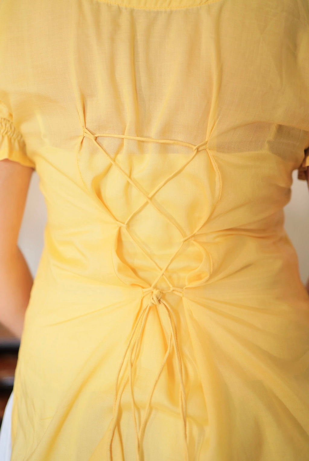Butter yellow shirt