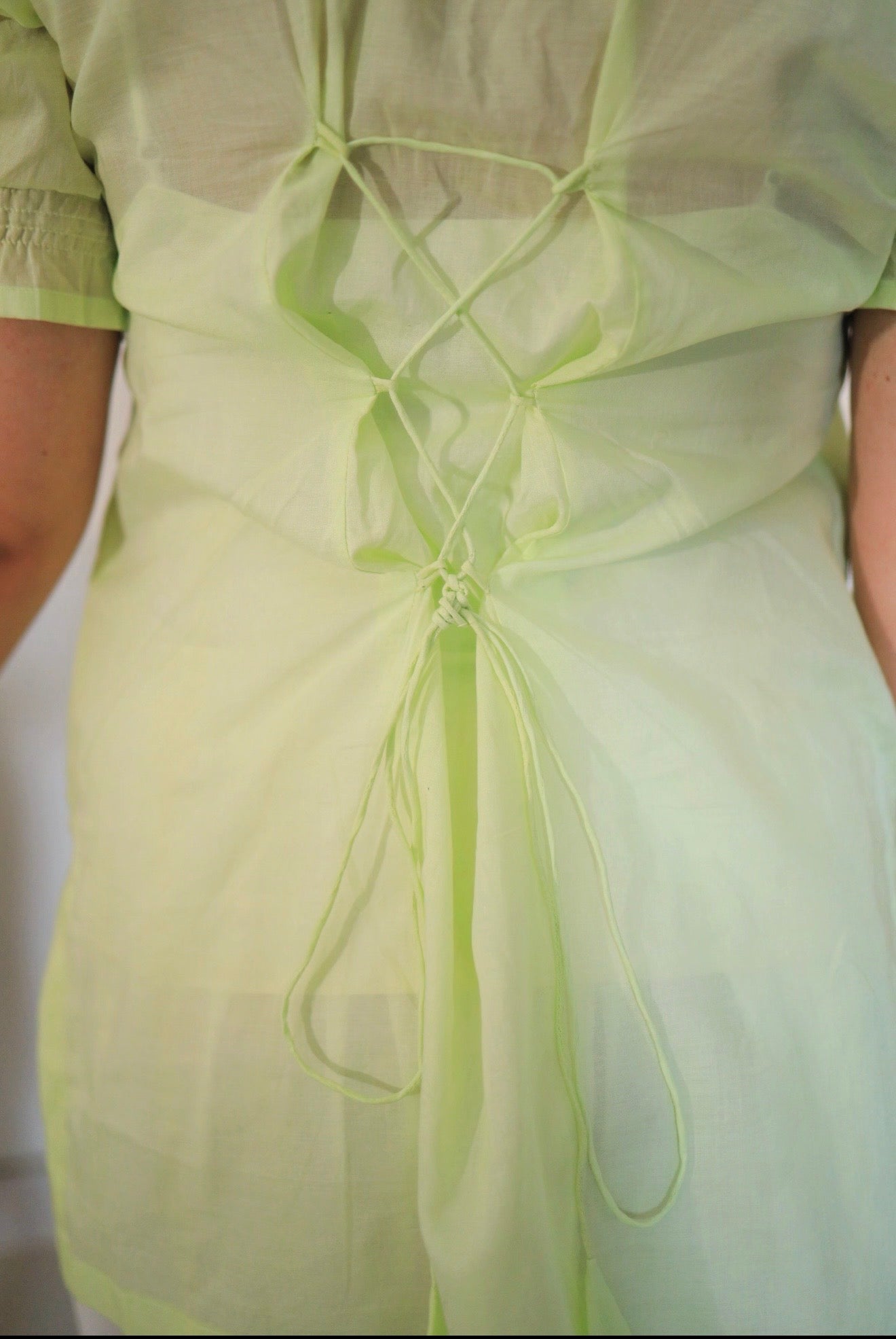 Lime green shirt
