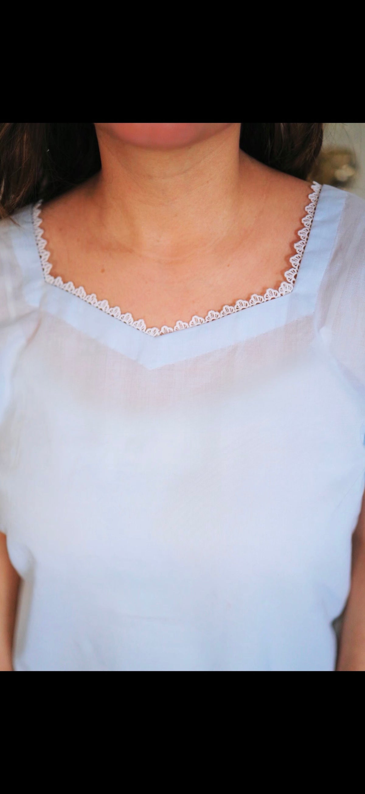 Ice blue shirt