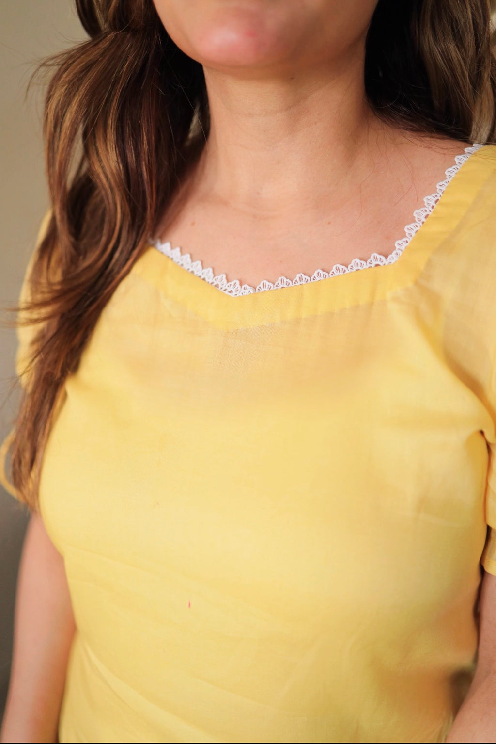 Butter yellow shirt